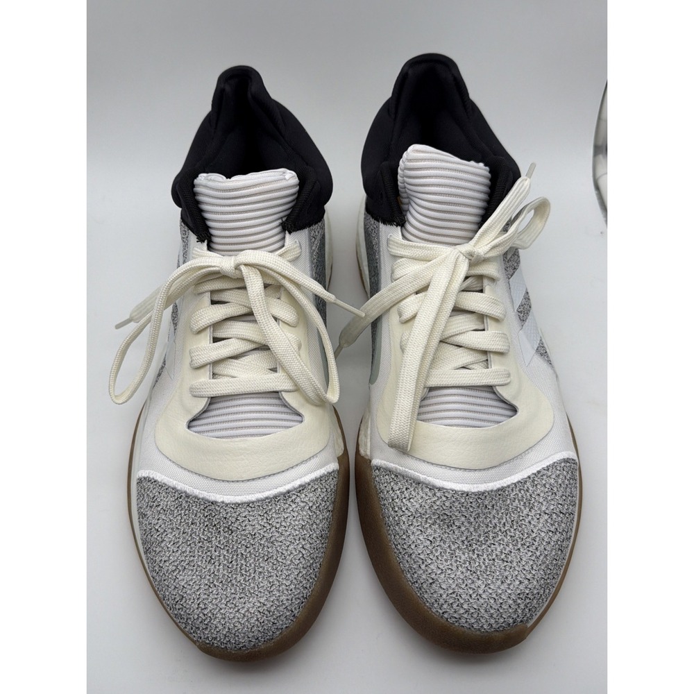 Size 12 Adidas Marquee Boost Low White Gum Basketball Shoes